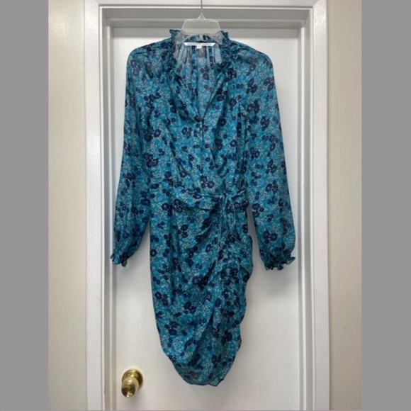 VERONICA BEARD 'Becky' Silk Dress EUC - Picture 4 of 14